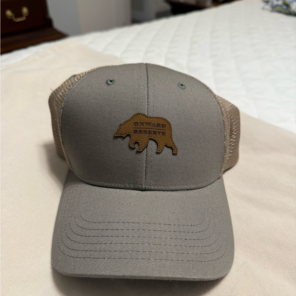 Onward Reserve Tan Trucker Hat